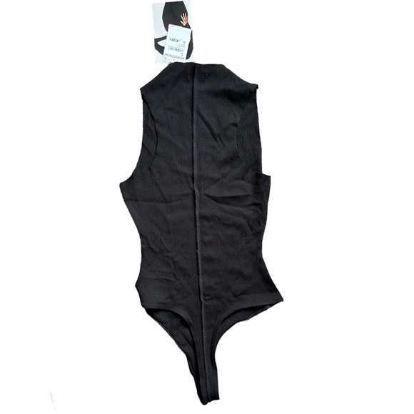 NAKED WARDROBE GET SNATCHED RIBBED BODYSUIT SIZE MEDIUM - Picture 4 of 8